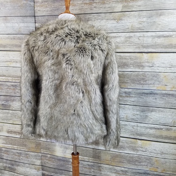 NWT Bershka Faux Fur Teddy Jacket Coat - Picture 6 of 7